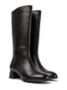 Camper Leder-Stiefel in Schwarz
