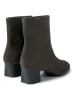 Camper Leder-Stiefeletten in Khaki