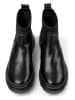 Camper Leder-Boots in Schwarz