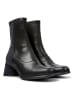 Camper Leder-Stiefeletten in Schwarz/ Khaki