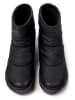 Camper Leder-Winterboots in Schwarz