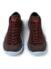 Camper Leder-Ankle-Boots in Braun