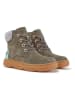 Camper Leder-Boots in Khaki