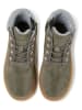 Camper Leder-Boots in Khaki