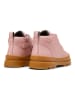 Camper Leder-Ankle-Boots in Rosa