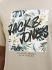 Jack & Jones Koszulka "Hawaii" w kolorze kremowym