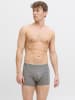 Jack & Jones 3er-Set: Boxershorts "Jacordinary" in Grau/ Braun/ Rot