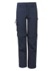 Trollkids Zipp-Off-Trekkinghose "Oppland" - Slim fit - in Dunkelblau