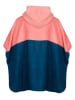 Trollkids Zwemponcho "Kvalvika" lichtroze/donkerblauw