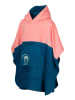 Trollkids Zwemponcho "Kvalvika" lichtroze/donkerblauw