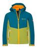 Trollkids Softshelljas "Kristiansand" groen/blauw/oranje