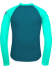Trollkids Badeshirt "Kvalvika" in Türkis