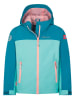 Trollkids Regenjacke "Telemark" in Hellblau/ Rosa