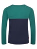 Trollkids Longsleeve "Bergen" groen/donkerblauw