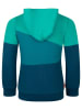 Trollkids Sweatjacke "Alesund" in Hellblau/ Dunkelblau/ Orange