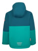 Trollkids Regenjacke "Gjende" in Grün/ Blau/ Orange