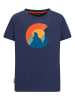 Trollkids Shirt "Halsafjord" in Dunkelblau