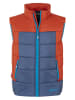 Trollkids Doorgestikte bodywarmer "Hardanger" donkerblauw