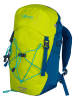 Trollkids Outdoorrucksack "Fjell Trekker 15" in Grün/ Blau - (B)24 x (H)35 x (T)14 cm