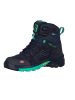 Trollkids Leder-Wanderschuhe "Trollsteinen" in Dunkelblau