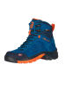 Trollkids Skórzane buty turystyczne "Trollsteinen" w kolorze niebieskim