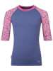 Trollkids Badeshirt "Haukland T" in Lila/ Rosa
