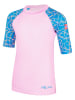 Trollkids Badeshirt "Haukland" in Rosa