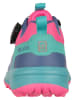 Trollkids Buty turystyczne "Trollfjord Hiker Low XT" w kolorze jasnoróżowo-turkusowym