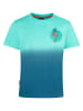 Trollkids Shirt "Yttersand Beach" turquoise