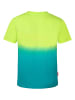 Trollkids Funktionsshirt "Yttersand" in Blau/ Gelb