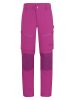 Trollkids Zipp-Off-Trekkinghose "Nordfjord" - Slim fit - in Lila