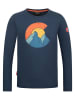 Trollkids Longsleeve "Halsafjord" donkerblauw