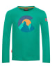 Trollkids Longsleeve "Halsafjord" in Türkis