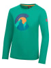 Trollkids Longsleeve "Halsafjord" turquoise