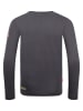 Trollkids Longsleeve "Halsafjord" in Anthrazit