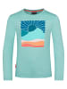 Trollkids Longsleeve "Falketind" turquoise