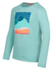 Trollkids Longsleeve "Falketind" turquoise