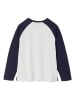 vertbaudet Longsleeve donkerblauw/wit