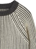 vertbaudet Pullover in Anthrazit/ Weiß