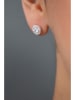 Lodie Silver Zilveren oorstekers met edelstenen