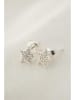 Lodie Silver Zilveren oorstekers met edelstenen