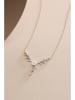 Lodie Silver Zilveren ketting met edelstenen - (L)42 cm