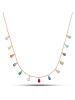 Lodie Silver Zilveren ketting met sierelementen - (L)43 cm