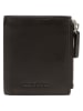 Marc O'Polo Leder-Geldbörse in Braun - (B)9 x (H)10 x (T)2 cm