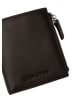 Marc O'Polo Leder-Geldbörse in Braun - (B)9 x (H)10 x (T)2 cm