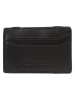 Marc O'Polo Leder-Geldbörse in Schwarz - (B)10,5 x (H)7 x (T)1 cm
