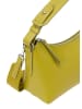 Marc O'Polo Leder-Schultertasche in Limette - (B)30 x (H)18 x (T)10 cm