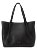Marc O'Polo Leder-Shopper in Schwarz - (B)43 x (H)31 x (T)15 cm