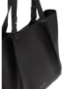 Marc O'Polo Skórzany shopper bag w kolorze czarnym - 43 x 31 x 15 cm