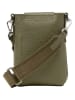 Marc O'Polo Leder-Handytasche in Oliv - (B)13 x (H)20 x (T)4,5 cm